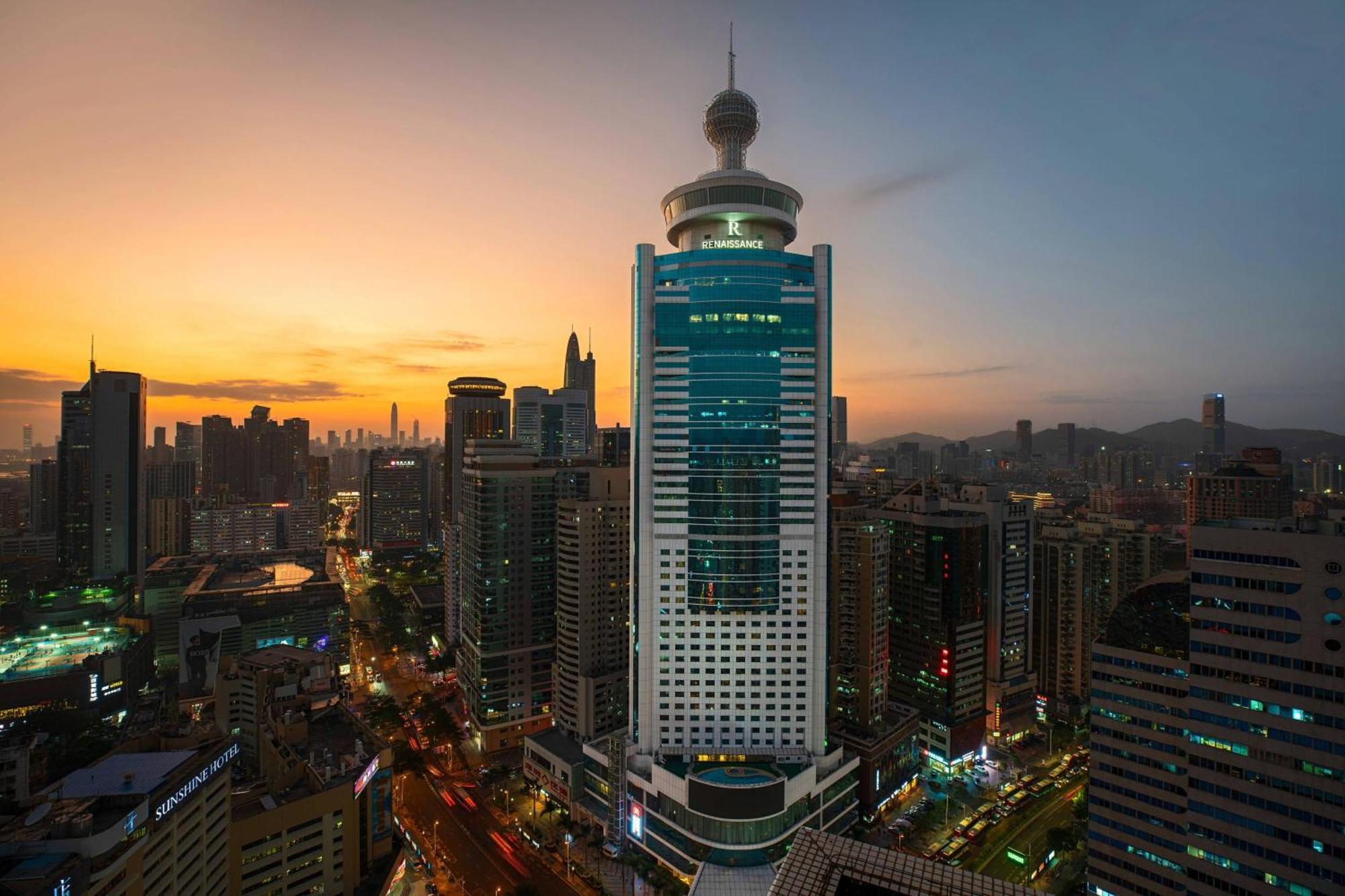 Renaissance Shenzhen Luohu Hotel Dış mekan fotoğraf